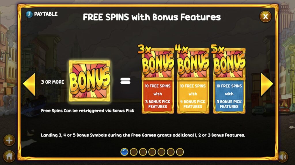 The defenders free spins