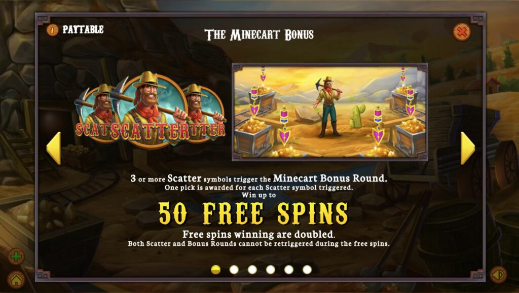 gold heist free spins feature
