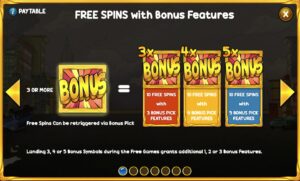 the defenders free slots paytable