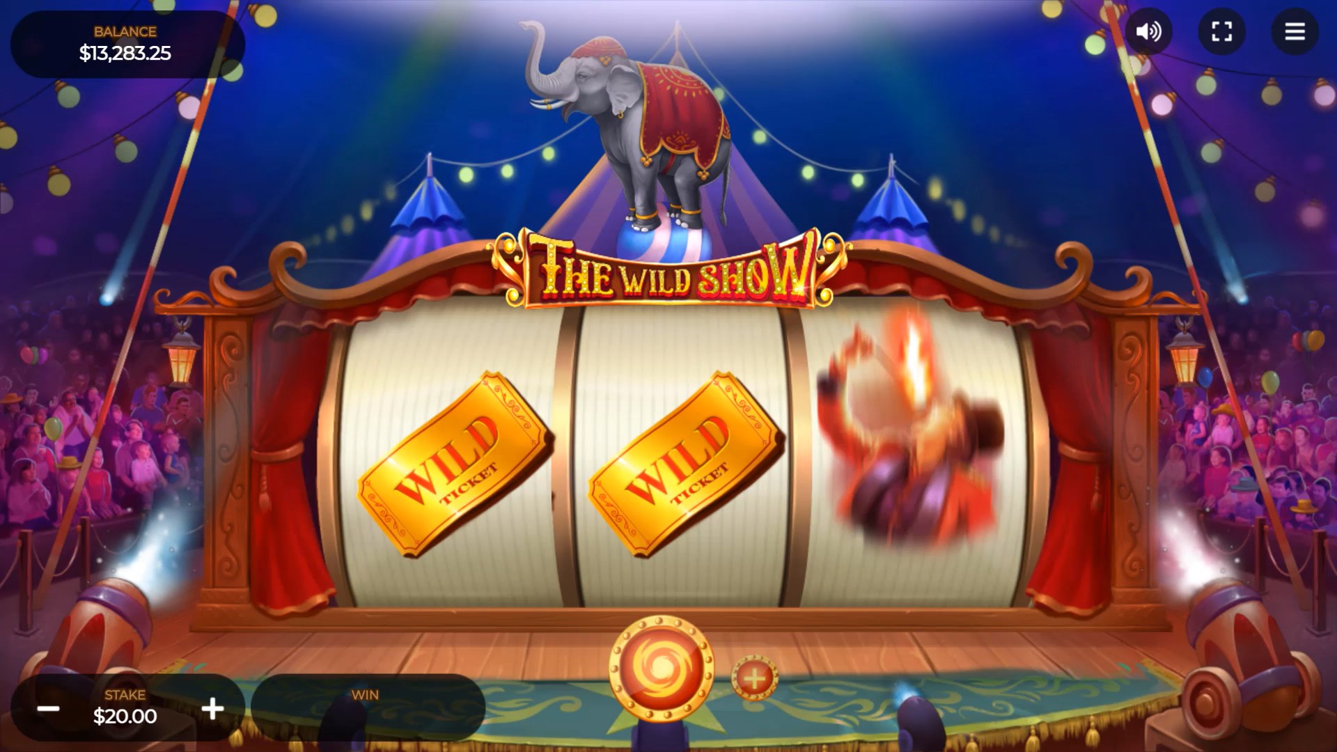 the wild show slot screenshot